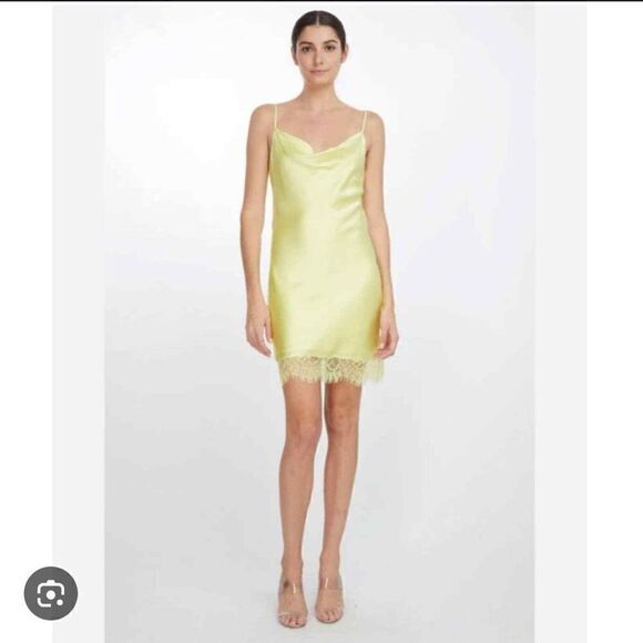 Generation Love | NWTs Catarina Satin Silk Slip Dress Size Small - Picture 1 of 13